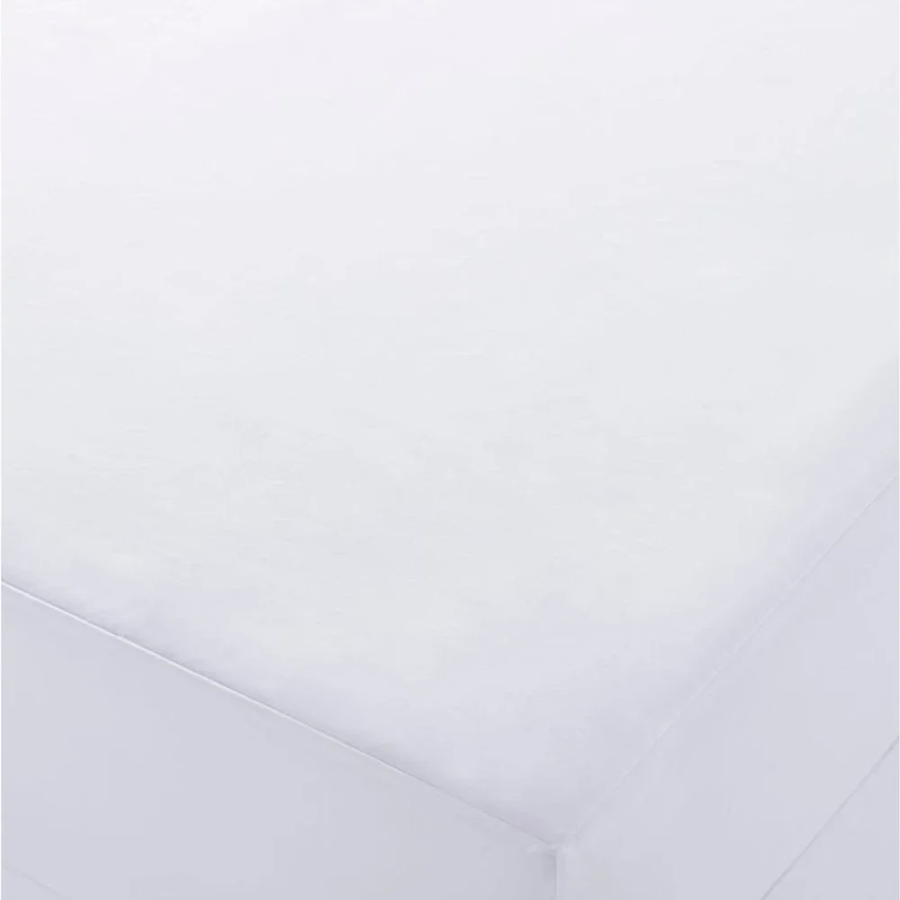 Claritin Mattress Protector Ultimate 6 Sided Twin White Cotton Allergen Barrier